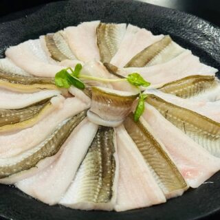 昨夜のお客様のご要望はアナゴ鍋 お出汁…