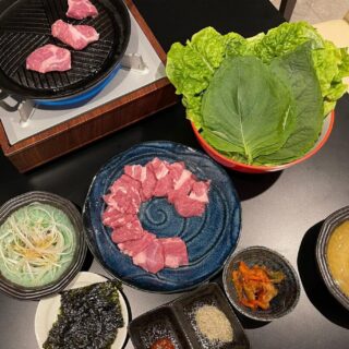 #生ラム🐏 #ラムギョプサル🥩🥬 生ラム…