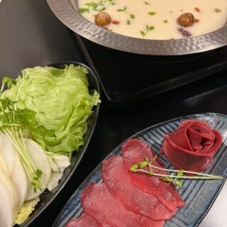 国産極上ダチョウフィレのしゃぶしゃぶ …